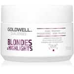 Goldwell Dualsenses Blondes & Highlights regenerační maska neutralizující žluté tóny 200 ml