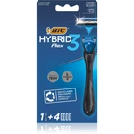 BIC FLEX3 Hybrid holicí strojek + náhradní břity 4 ks 1 ks