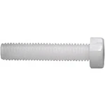 Šestihranné šrouby DIN 933 Toolcraft 839997, plast, M2 x 10 mm, 10 ks