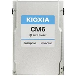 Interní U.2 PCIe NVMe SSD 6.35 cm (2.5"l) 6400 GB Kioxia CM6-V Bulk KCM61VUL6T40 U.2 NVMe PCIe 4.0 x4, U.3 NVMe PCIe 4.0 x4