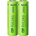 Akumulátor AA Ni-MH GP Batteries ReCyko+ HR06, 2600 mAh, 1.2 V, 2 ks