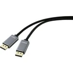 DisplayPort kabel SpeaKa Professional [1x zástrčka DisplayPort - 1x zástrčka DisplayPort] černá 3.00 m