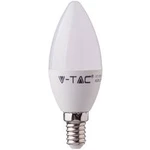 LED žárovka V-TAC 7263 240 V, E14, 5.5 W = 40 W, teplá bílá, A+ (A++ - E), tvar svíčky, nestmívatelné, 3 ks