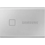 Externí SSD disk Samsung Portable T7 Touch, 2 TB, USB 3.2 (Gen 2) , stříbrná