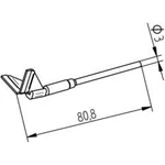 Odsávací hrot Ersa 0452QDLF175/SB Velikost hrotů 17.50 mm, 1 ks