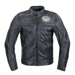 Pánská kožená bunda W-TEC Black Heart Wings Leather Jacket  černá  3XL