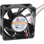 Axiální ventilátor FD126025HB-N(2A7) FD126025HB-N(2A7), 12 V/DC, 36 dB, (d x š x v) 60 x 60 x 25 mm