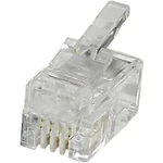 RJ45 konektor econ connect MPL44R - zástrčka, rovná RJ10 čirá, 1 ks