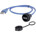 USB 2.0 zástrčka A vestavná zásuvka encitech 1310-1032-01 M22, 1 ks