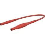 Stäubli XSMF-419 měřicí kabel [4mm bezpečnostní zástrčka - 4mm bezpečnostní zástrčka] červená, 1.50 m