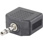 Jack audio Y adaptér SpeaKa Professional SP-7870244, černá