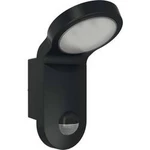 Automatické osvětlení LED ESYLUX AOL 100 LED 5K sw EL10750014, pevně vestavěné LED, černá