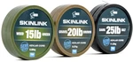 Nash návazcová šňůrka potahovaná skinlink semi stiff 10 m gravel hnědá-průměr 20 lb / nosnost 9,07 kg