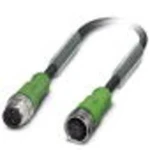 Připojovací kabel pro senzory - aktory Phoenix Contact SAC-4P-M12MS/ 1,5-PVC/M12FS 1415613 1.50 m, 1 ks