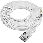 Síťový kabel RJ45 Slim Wirewin PKW-STP-SLIM-KAT6 0.25 WS, CAT 6, U/FTP, 25.00 cm, bílá