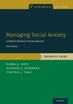 Managing Social Anxiety, Therapist Guide