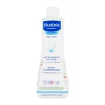 Mustela Bébé Cleansing Milk 750 ml čisticí mléko pro děti na všechny typy pleti; na citlivou a podrážděnou pleť