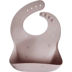 Mushie Silicone Baby Bib podbradníček Daisy 1 ks