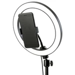 Ring Fill Light Lamp 12W Live Light USB Power Flat Ring Light LED Lamp with Phone Holder