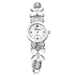 LVPAI LP171 Flower Dress Ladies Bracelet Watch Crystal Diamond Small Dial Quartz Watch