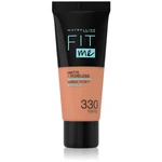 Maybelline Fit Me! Matte+Poreless zmatňujúci make-up pre normálnu až mastnú pleť odtieň 330 Toffee 30 ml