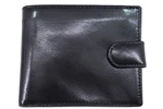 Pánská kožená peněženka - černá