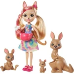 Mattel Enchantimals rodinka Klokani