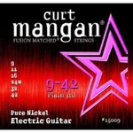 Curt Mangan 9-42 Pure Nickel Wound Struny Do Gitary Elektrycznej