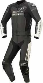 Alpinestars GP Force Chaser Leather Suit 2 Pc Black/White 52 Dvojdielna moto kombinéza