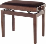 Bespeco SG 101 Drewniany stołek do fortepianu Walnut