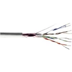 Síťový kabel CAT 5 - FTP, Digitus, 4x2x0.2 mm², šedý, 100 m