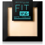 MAYBELLINE NEW YORK Fit Me! Matte+Poreless matující pudr odstín 115 Ivory 9 g