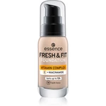 Essence Fresh & Fit tekutý make-up odstín 10 Fresh Ivory 30 ml