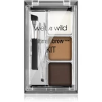 Wet n Wild Ultimate Brow sada pro dokonalé obočí odstín Ash Brown 2,5 g