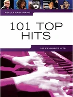 Music Sales Really Easy Piano: 101 Top Hits Kották