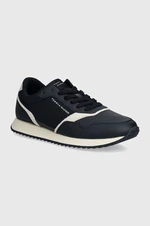 Sneakers boty Tommy Hilfiger RUNNER EVO SEASONAL MIX tmavomodrá barva, FM0FM05305