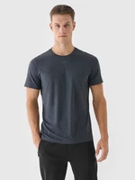 Pánské sportovní rychleschnoucí tričko regular - šedé