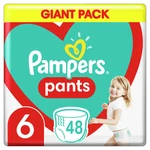 PAMPERS Pants S6, 15+kg 48 ks