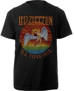 Led Zeppelin Tricou USA Tour '75 Black XL