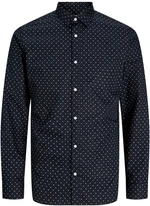 Jack&Jones Pánska košeľa JJJOE Slim Fit 12260131 Black XL