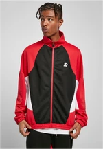 Starter Laser Track Jacket Black/Urban Red/White