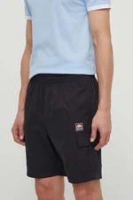 Šortky Ellesse Caprera Cargo Short pánske, čierna farba, SHV17673