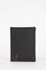 DEFACTO Men's Faux Leather Wallet