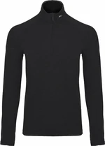 Kjus Mens Trace Midlayer Half Zip Black 56 Pulover