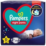 PAMPERS Night Pants 6 15 kg+ 19 ks