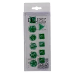 UltraPro Sada kociek UltraPro Eclipse Acrylic RPG s krabičkou - 11 ks - Forest Green