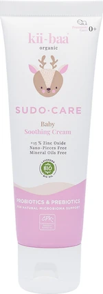 kii-baa organic Dětský ochranný krém se zinkem Sudo-Care (Soothing Cream) 50 g