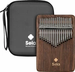 Sela Kalimba 17 Black Walnut Solid Kalimba