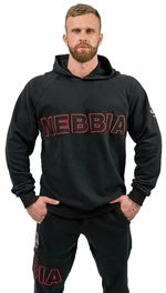 Nebbia Long Pullover Hoodie Legacy Black L Hanorac pentru fitness