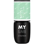 MYLAQ UV Gel Polish gélový lak na nechty odtieň My Sensitive Peony 5 ml